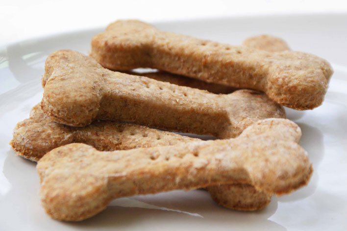 Biscoitos caseiros para cachorro